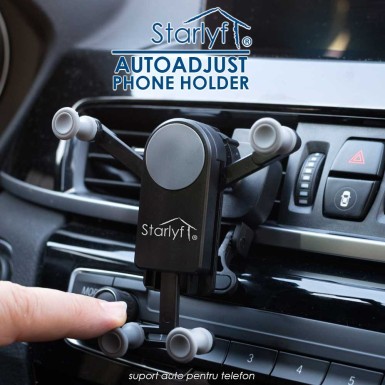 Starlyf Autoadjust Phone Holder - suport auto pentru telefon Starlyf Autoadjust Phone Holder - suport auto pentru telefon