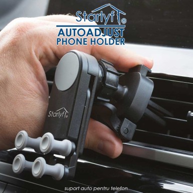 Starlyf Autoadjust Phone Holder - suport auto pentru telefon Starlyf Autoadjust Phone Holder - suport auto pentru telefon