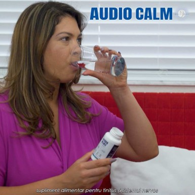 Audio Calm - supliment alimentar pentru tinitus și sistemul nervos Audio Calm - supliment alimentar pentru tinitus și sistemul nervos