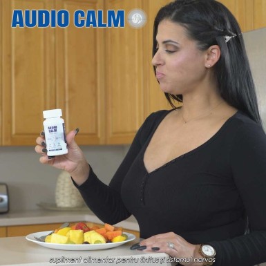 Audio Calm - supliment alimentar pentru tinitus și sistemul nervos Audio Calm - supliment alimentar pentru tinitus și sistemul nervos