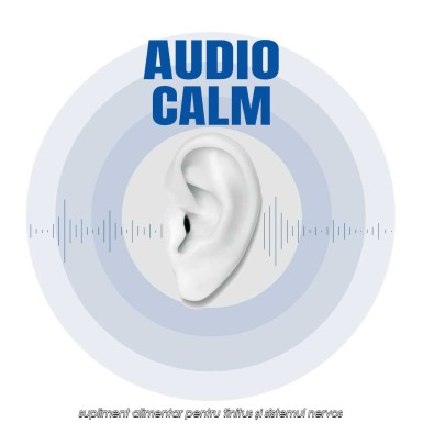 Audio Calm - supliment alimentar pentru tinitus și sistemul nervos Audio Calm - supliment alimentar pentru tinitus și sistemul nervos