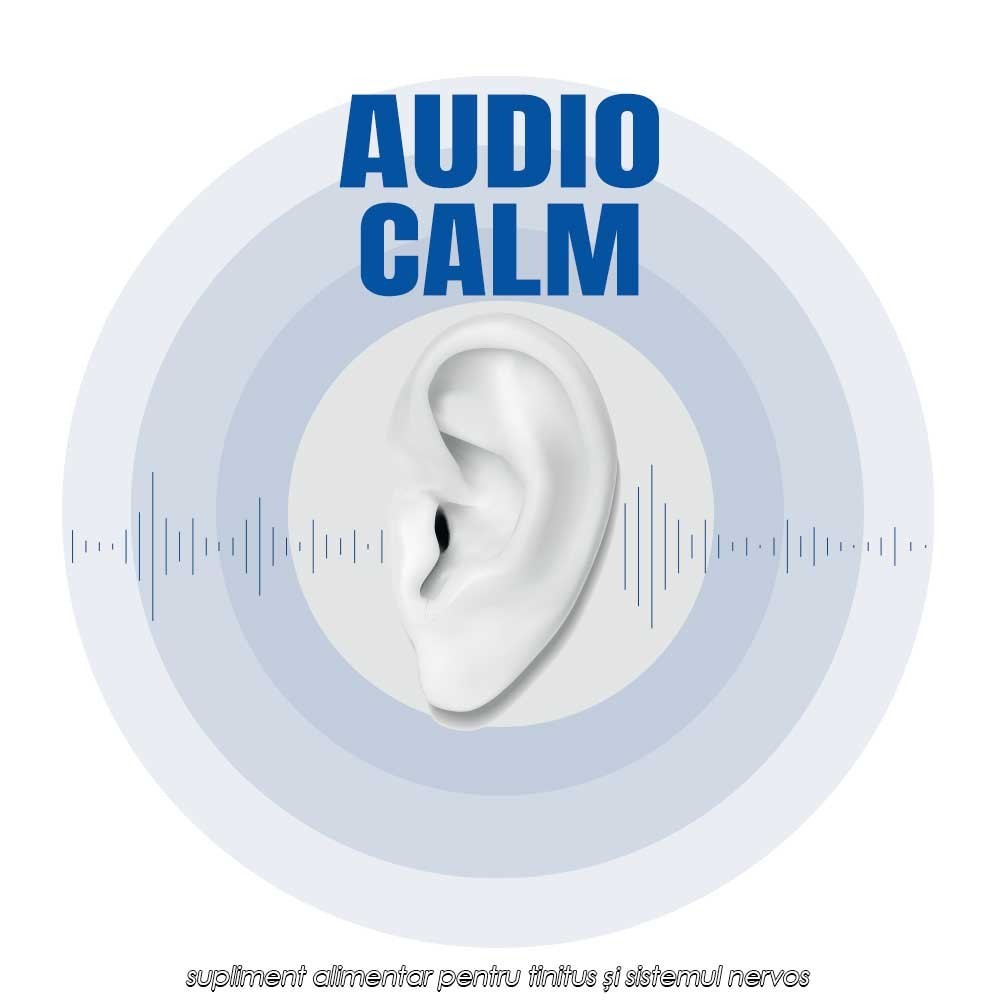 Audio Calm - supliment alimentar pentru tinitus și sistemul nervos