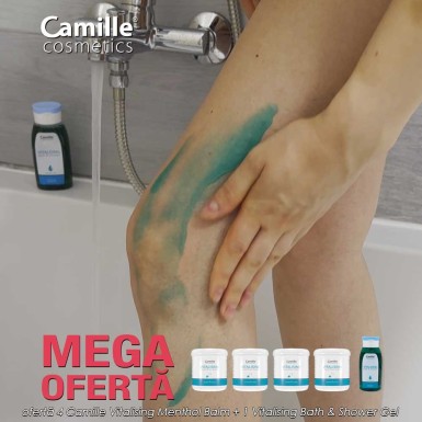 OFERTĂ: 4 Camille Vitalising Menthol Balm 250ml + 1 Camille Vitalising Bath & Shower Gel OFERTĂ: 4 Camille Vitalising Menthol Balm 250ml + 1 Camille Vitalising Bath & Shower Gel