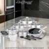 Cheffinger Home 1830M - set complet din 18 piese ce conține 5 oale, 1 tigaie și accesorii