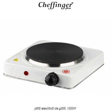Cheffinger Home Hot Plate EHS1000 - plită electrică de gătit, 1000W Cheffinger Home Hot Plate EHS1000 - plită electrică de gătit, 1000W