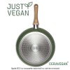 Just Vegan - tigaie ECO din aluminiu cu acoperire ceramică cu ulei de avocado 30cm