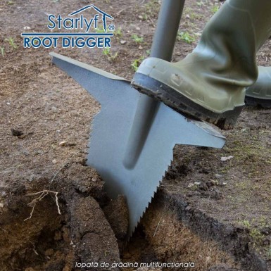 Starlyf Root Digger 5in1 - lopată de grădină multifuncțională Starlyf Root Digger 5in1 - lopată de grădină multifuncțională