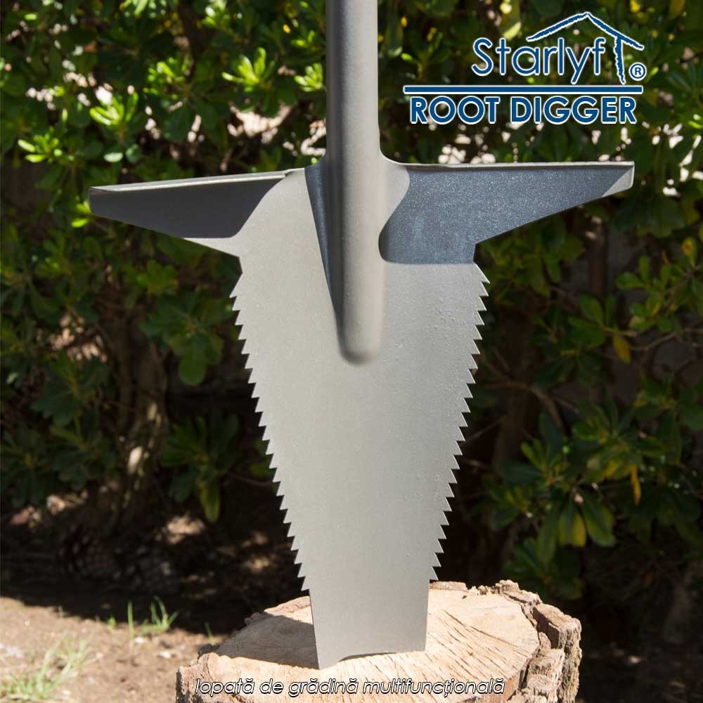 Starlyf Root Digger 5in1 - lopată de grădină multifuncțională