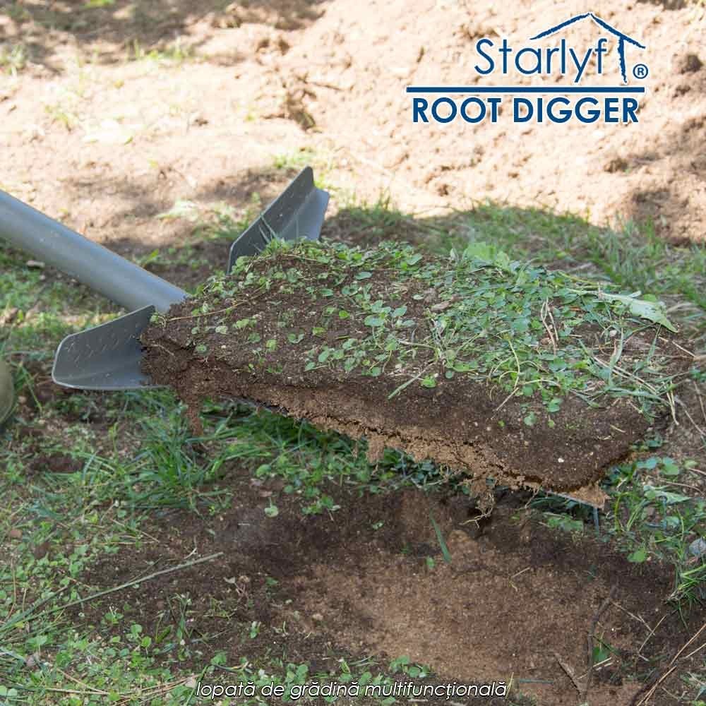 Starlyf Root Digger 5in1 - lopată de grădină multifuncțională