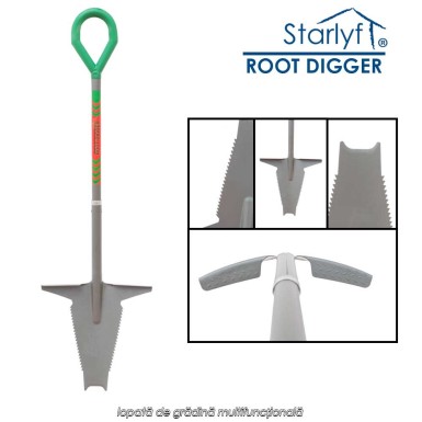 Starlyf Root Digger 5in1 - lopată de grădină multifuncțională Starlyf Root Digger 5in1 - lopată de grădină multifuncțională