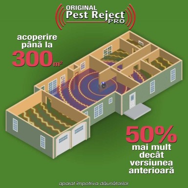 Pest Reject Pro Original - aparat împotriva dăunătorilor Pest Reject Pro Original - aparat împotriva dăunătorilor