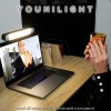 YouniLight - lampă LED pentru machiaj, reîncărcabilă și autoadezivă