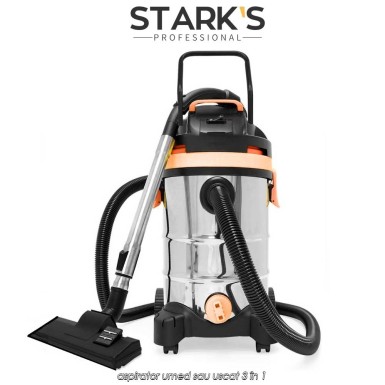 Stark's Professional Wet and Dry Vacuum Cleaner - aspirator umed sau uscat 3 în 1 Stark's Professional Wet and Dry Vacuum Cleaner - aspirator umed sau uscat 3 în 1