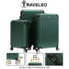 Traveleo ABS01GR - set de 3 valize de călătorie din ABS