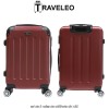 Traveleo ABS01R - set de 3 valize de călătorie din ABS