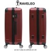 Traveleo ABS01R - set de 3 valize de călătorie din ABS