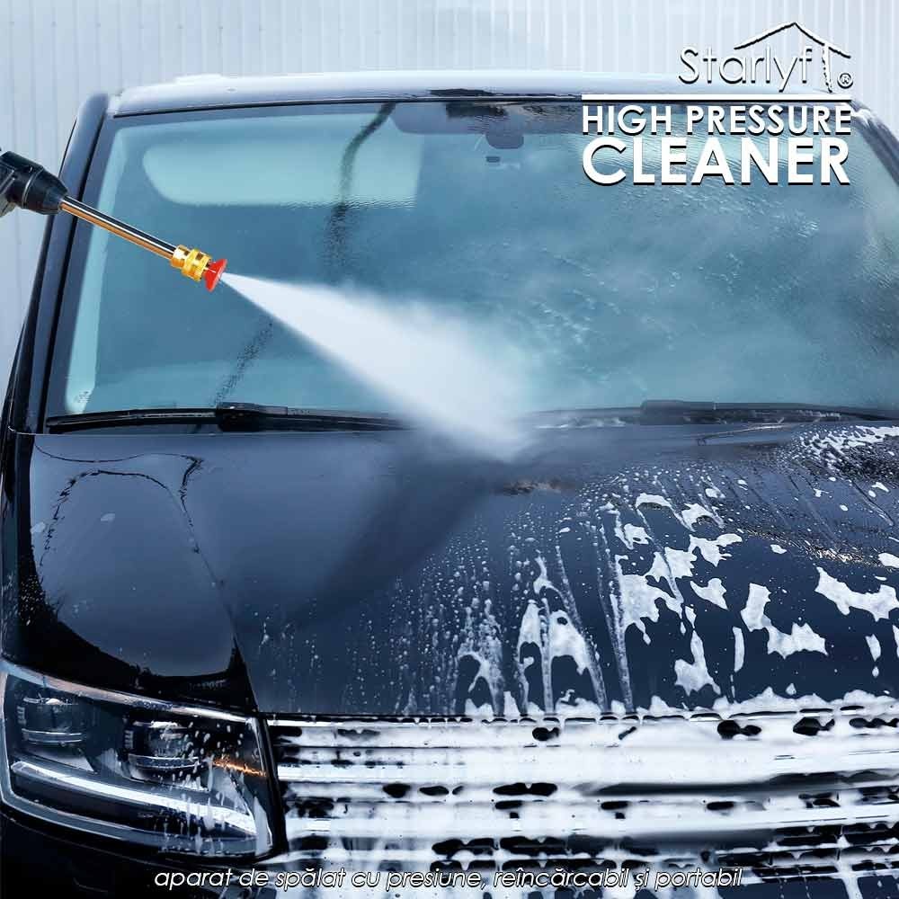 🫧Starlyf High Pressure Cleaner - aparat de spălat cu presiune, reîncărcabil și portabil 🫧Starlyf High Pressure Cleaner - aparat de spălat cu presiune, reîncărcabil și portabil