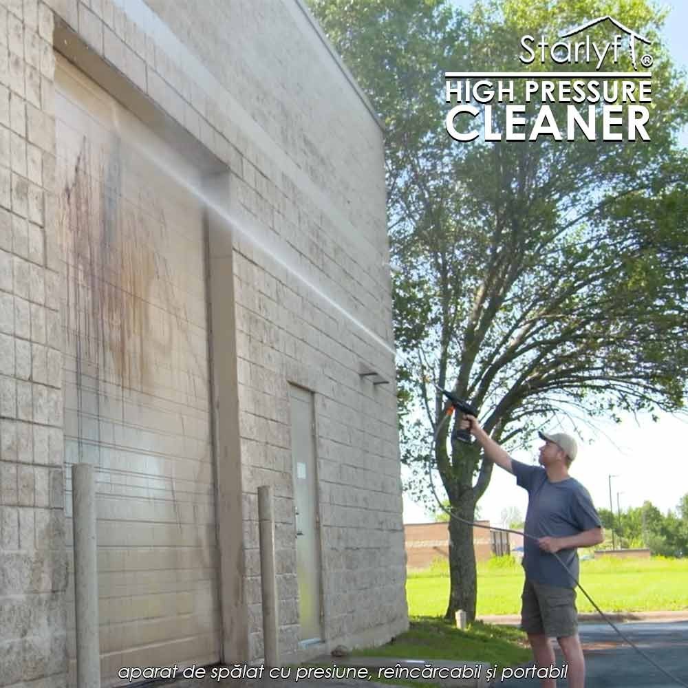 🫧Starlyf High Pressure Cleaner - aparat de spălat cu presiune, reîncărcabil și portabil 🫧Starlyf High Pressure Cleaner - aparat de spălat cu presiune, reîncărcabil și portabil