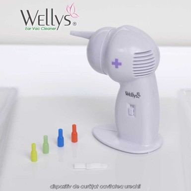Wellys Ear Vac Cleaner - dispozitiv de curățat cavitatea urechii Wellys Ear Vac Cleaner - dispozitiv de curățat cavitatea urechii