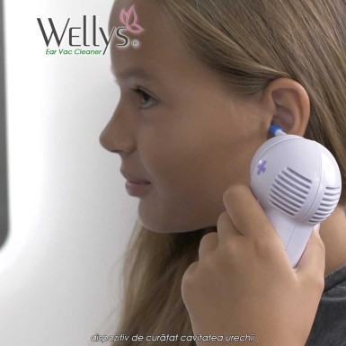 Wellys Ear Vac Cleaner - dispozitiv de curățat cavitatea urechii Wellys Ear Vac Cleaner - dispozitiv de curățat cavitatea urechii