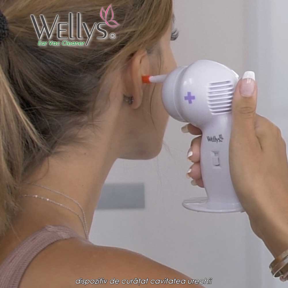 Wellys Ear Vac Cleaner - dispozitiv de curățat cavitatea urechii