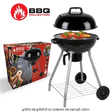 BBQ Collection R4 - grătar de grădină cu colector de cenușă, 46cm BBQ Collection R4 - grătar de grădină cu colector de cenușă, 46cm