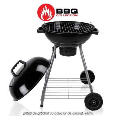 BBQ Collection R4 - grătar de grădină cu colector de cenușă, 46cm BBQ Collection R4 - grătar de grădină cu colector de cenușă, 46cm