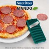 Nicer Dicer Mando - feliator de legume și fructe cu 6 accesorii și design Slide N Glide