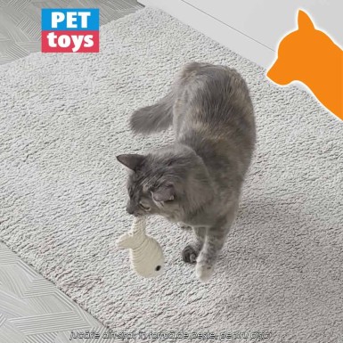 Pet Toys Cat Toy Fish - jucărie din sisal, în formă de pește, pentru pisici Pet Toys Cat Toy Fish - jucărie din sisal, în formă de pește, pentru pisici