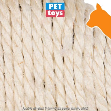 Pet Toys Cat Toy Fish - jucărie din sisal, în formă de pește, pentru pisici Pet Toys Cat Toy Fish - jucărie din sisal, în formă de pește, pentru pisici