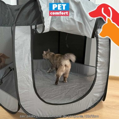 Pet Comfort Pet Bench - țarc pliabil pentru animalele de companie,100x75cm Pet Comfort Pet Bench - țarc pliabil pentru animalele de companie,100x75cm