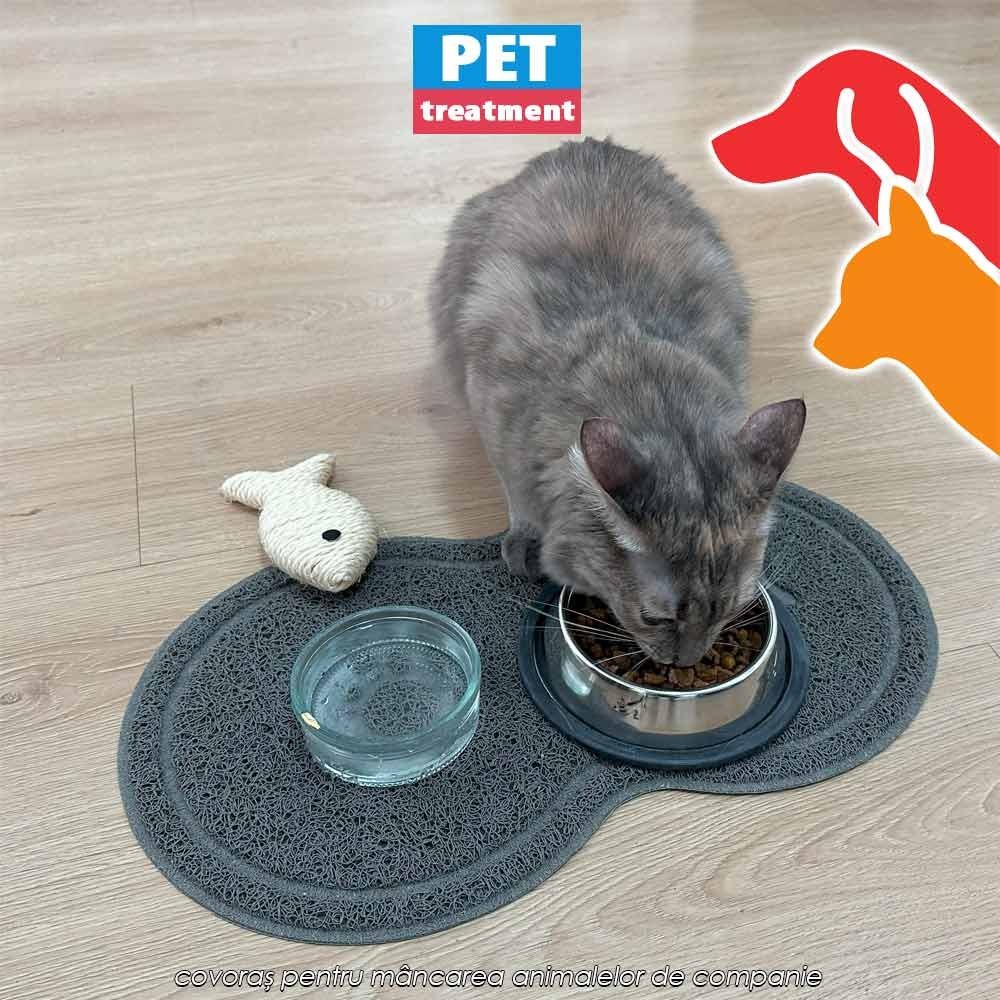 Pet Treatment Pet Feeding Mat - covoraș pentru mâncarea animalelor de companie Pet Treatment Pet Feeding Mat - covoraș pentru mâncarea animalelor de companie