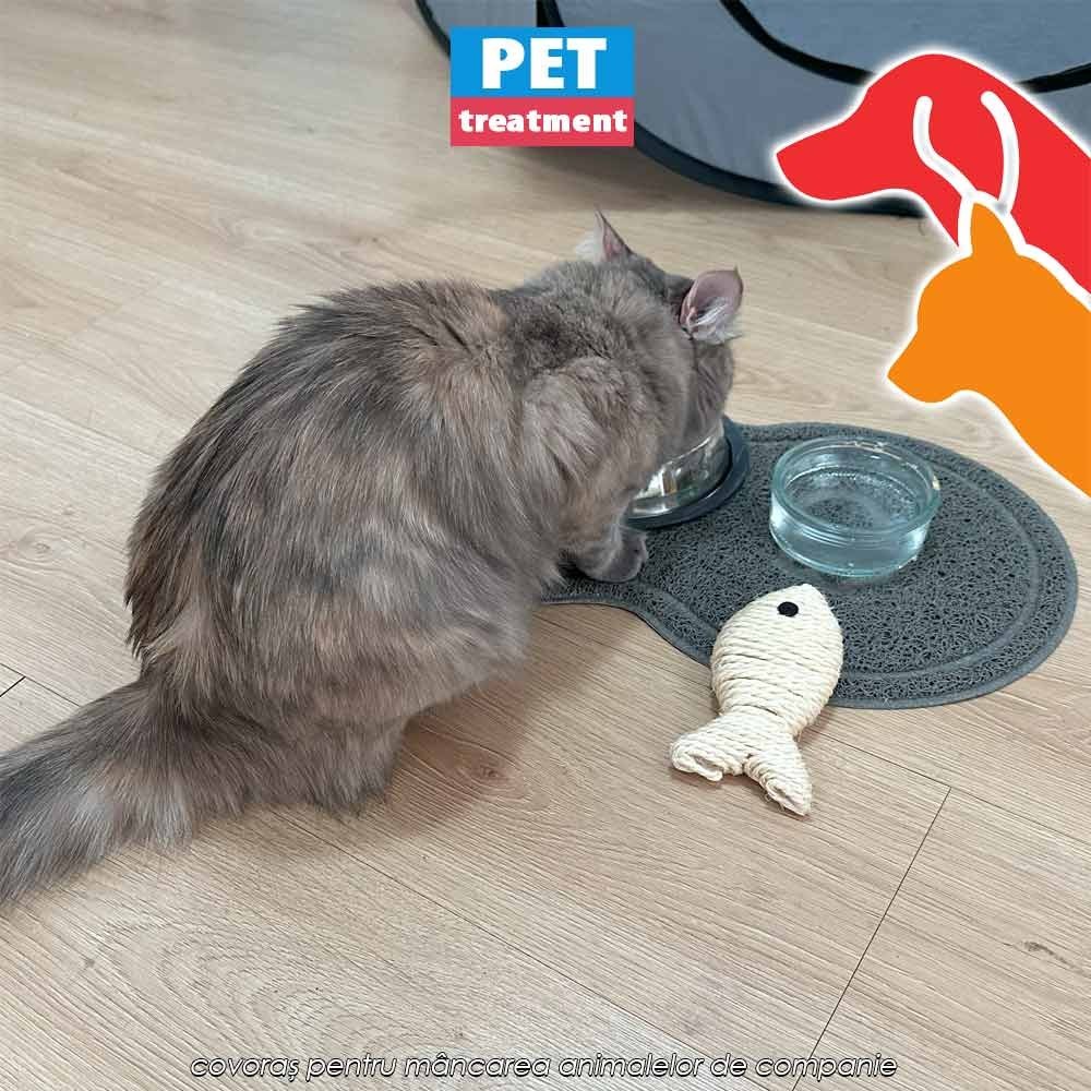 Pet Treatment Pet Feeding Mat - covoraș pentru mâncarea animalelor de companie Pet Treatment Pet Feeding Mat - covoraș pentru mâncarea animalelor de companie