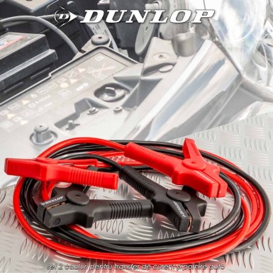 Dunlop Booster Cables - set 2 cabluri pentru transfer de curent și pornire auto Dunlop Booster Cables - set 2 cabluri pentru transfer de curent și pornire auto