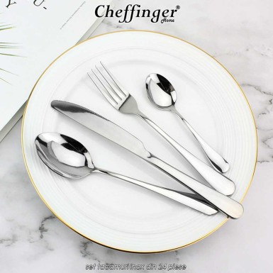 Cheffinger Home CF-22125  - set tacâmuri inox din 24 piese Cheffinger Home CF-22125  - set tacâmuri inox din 24 piese