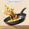 Royalty Line RL-FM3F-BLK - set de 3 tigăi cu acoperire de ceramică cu particule de marmură Royalty Line RL-FM3F-BLK - set de 3 tigăi cu acoperire de ceramică cu particule de marmură