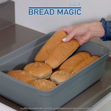Starlyf Bread Magic Large - cutia inovatoare pentru păstrarea prospețimii pâinii Starlyf Bread Magic Large - cutia inovatoare pentru păstrarea prospețimii pâinii