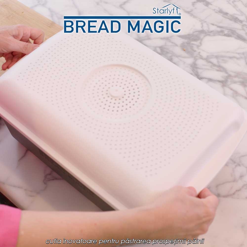 Starlyf Bread Magic Large - cutia inovatoare pentru păstrarea prospețimii pâinii