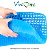 Vivamore Gel Waist Cushion - pernă ergonomică pentru spate din gel elastic Vivamore Gel Waist Cushion - pernă ergonomică pentru spate din gel elastic