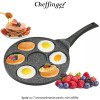 Cheffinger Home CP7 - tigaie cu 7 compartimente pentru mini clătite