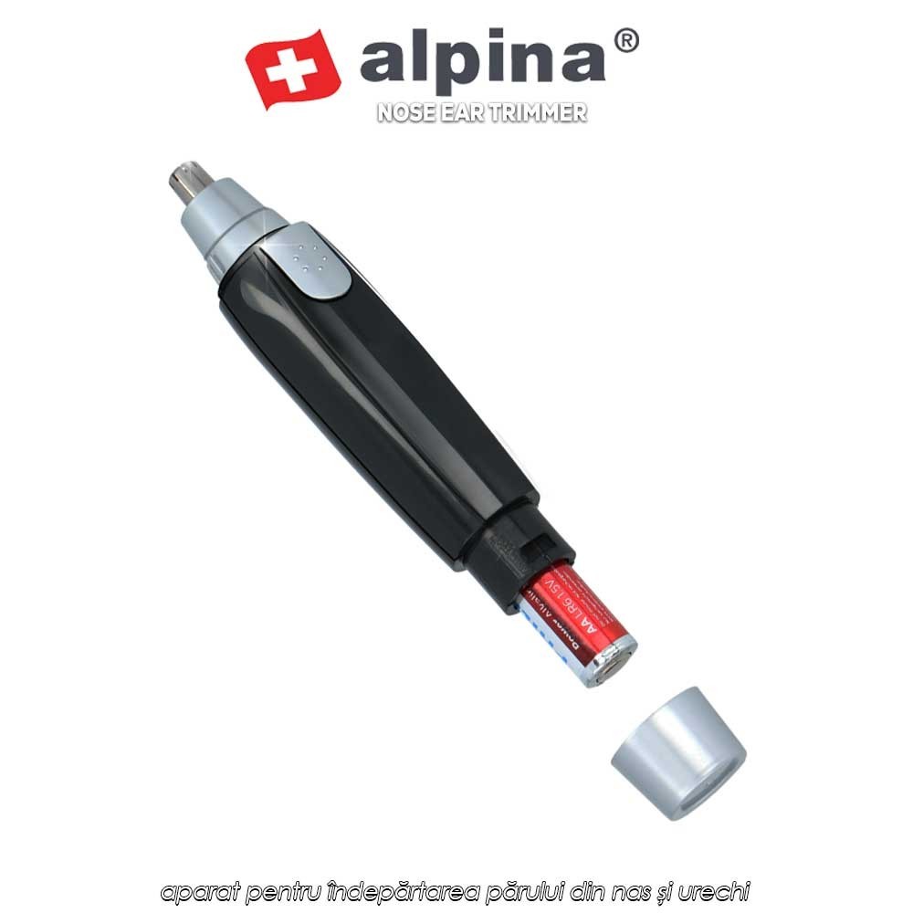 Alpina Nose Ear Trimmer - aparat pentru îndepărtarea părului din nas și urechi Alpina Nose Ear Trimmer - aparat pentru îndepărtarea părului din nas și urechi
