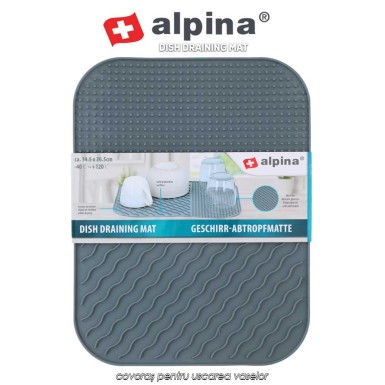 Alpina Dish Draining Mat - covoraș pentru uscarea vaselor Alpina Dish Draining Mat - covoraș pentru uscarea vaselor