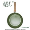 Just Vegan - tigaie ECO din aluminiu cu acoperire ceramică cu ulei de avocado 20cm