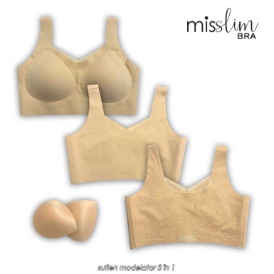 Misslim Bra - sutien modelator 3 în 1 Misslim Bra - sutien modelator 3 în 1