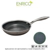 Enrico Tri-Ply Stainless Steel Pan - tigaie premium din oțel inoxidabil cu model Octographic, 28cm