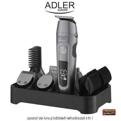 Adler 6in1 Grooming Set AD2944 - aparat de tuns și bărbierit reîncărcabil 6 în 1 Adler 6in1 Grooming Set AD2944 - aparat de tuns și bărbierit reîncărcabil 6 în 1
