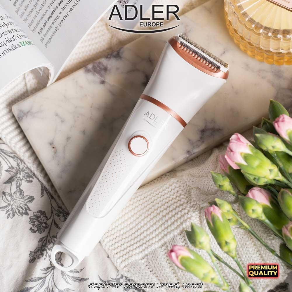 Adler Lady Shaver AD2941 - depilator corporal umed, uscat