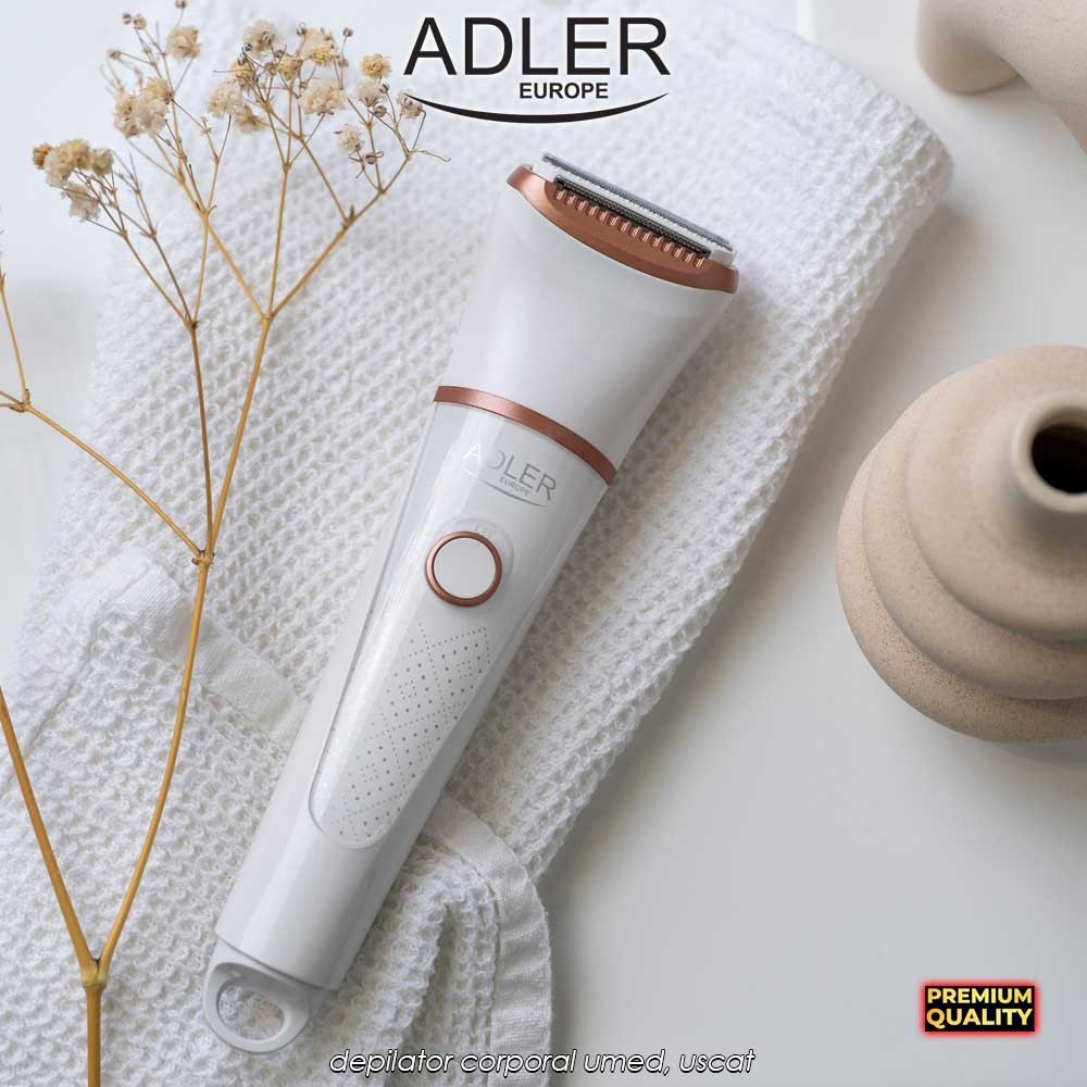 Adler Lady Shaver AD2941 - depilator corporal umed, uscat