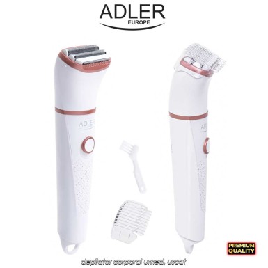 Adler Lady Shaver AD2941 - depilator corporal umed, uscat Adler Lady Shaver AD2941 - depilator corporal umed, uscat