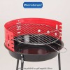 Mannsberg BBQ Grill - grătar de grădină cu grill reglabil, 33cm